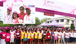 MIOT paints Chennai pink - More than 6000 women actively participated in the MIOT Pinkathon