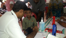 CHIME organized a paediatric camp at Kovalam on 11th September, 2014 for the local residents ahead of the Covelong surfing & music festival.