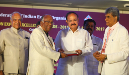 GOLD AWARD conferred to MIOT INTERNATIONAL by FIEO