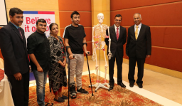 “Your unusual gesture has inspired us”, says Dr Prithvi Mohandas, Managing Director, MIOT International
