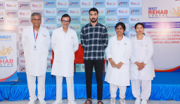 MIOT Rehab Centre Helps Mr.Pranesh Vishnu Triumph Over Paraplegia and Even Swim Again!