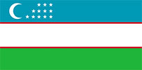 Uzbekistan flag