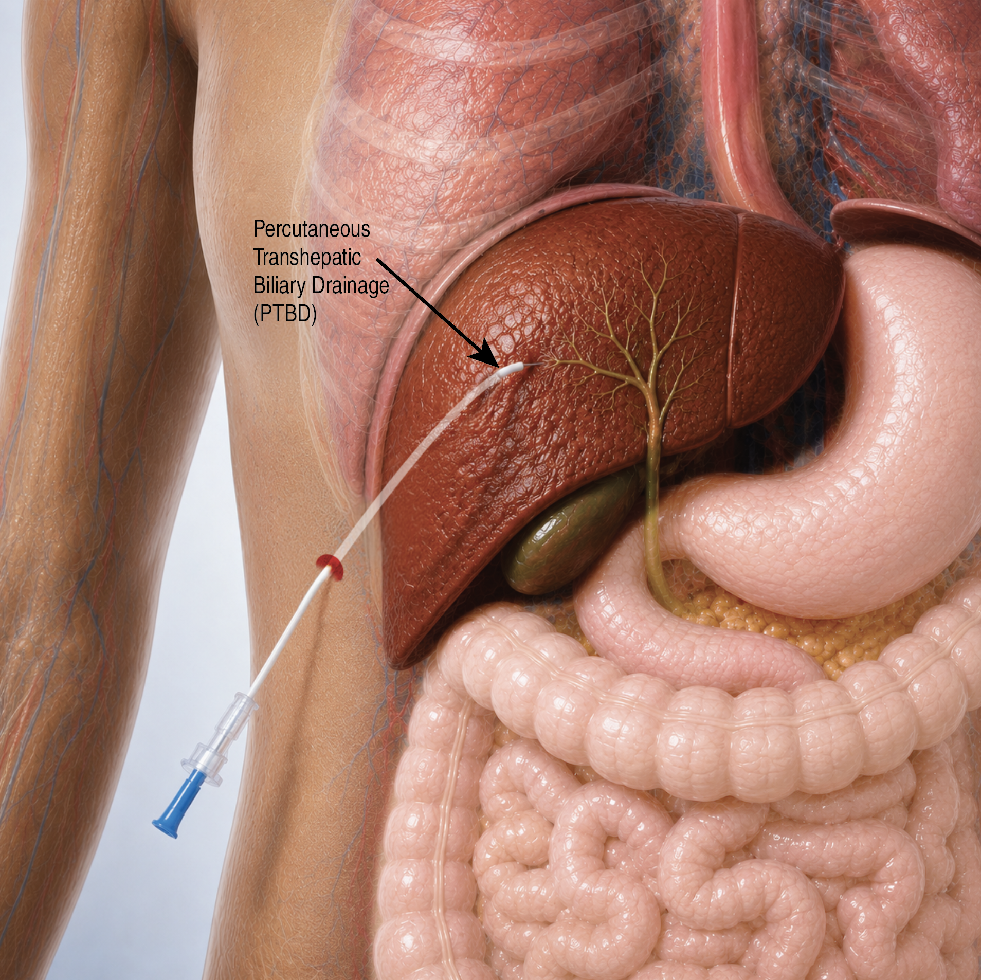 Percutaneous Transhepatic Biliary Drainage (PTBD)